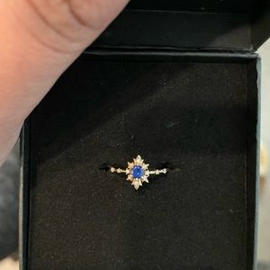 Pristine Sofia Zakia Saphire Termina Ring (8.5)